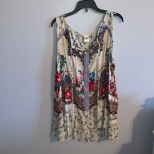 Boho tank top